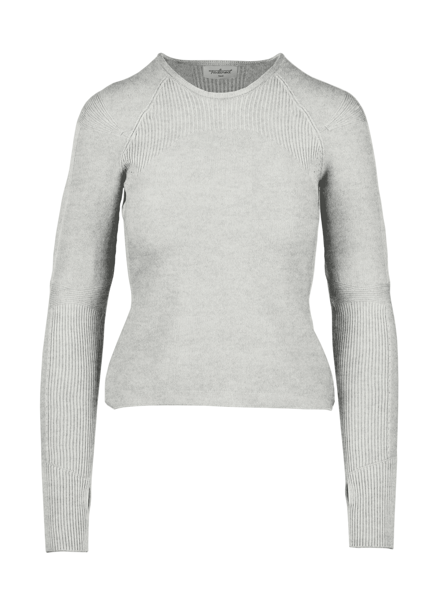 Raegan Crew - LIGHT-GREY / XS