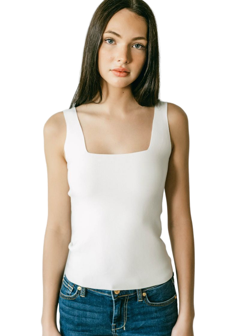 Irene Squareneck Tank