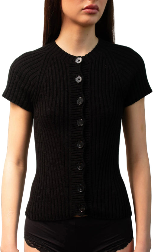 Piper Short Sleeve Cardigan (Color Options)